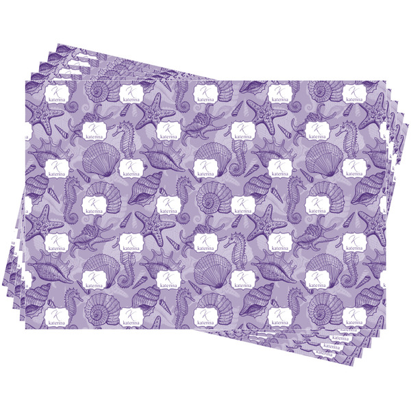 Sea Shells Wrapping Paper - 5 Sheets Approval