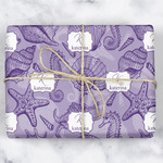 Sea Shells Wrapping Paper (Personalized)