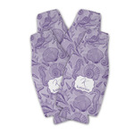 Sea Shells Zipper Bottle Cooler - Set of 4 (Personalized)