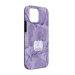 Sea Shells iPhone Case - Rubber Lined - iPhone 13 Pro (Personalized)