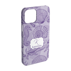 Sea Shells iPhone Case - Plastic - iPhone 15 (Personalized)