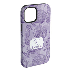 Sea Shells iPhone Case - Rubber Lined (Personalized)