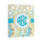 Teal Circles & Stripes Canvas Print - 11x14 (Personalized)