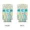 Teal Circles & Stripes 12oz Tall Can Sleeve - APPROVAL