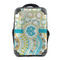 Teal Circles & Stripes 15" Backpack - FRONT