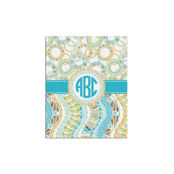 Teal Circles & Stripes Posters - Matte - 16x20 (Personalized)