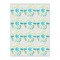 Teal Circles & Stripes Drink Topper - Small - Set of 12