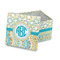 Teal Circles & Stripes Gift Boxes with Lid - Parent/Main