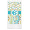 Teal Circles & Stripes Guest Paper Towels - Full Color (Personalized)
