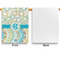 Teal Circles & Stripes House Flags - Single Sided - APPROVAL