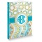 Teal Circles & Stripes Soft Cover Journal - Main