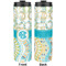 Teal Circles & Stripes Stainless Steel Tumbler 20 Oz - Approval