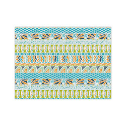 Teal Circles & Stripes Medium Tissue Papers Sheets - Heavyweight