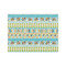 Teal Circles & Stripes Tissue Paper Sheets - Medium - Heavyweight