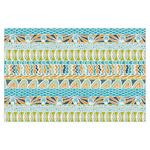 Teal Circles & Stripes Tissue Paper Sheets - X-Large - Heavyweight