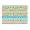 Teal Circles & Stripes Tissue Paper Sheets - Large - Lightweight