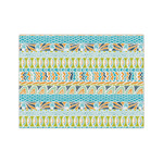 Teal Circles & Stripes Tissue Paper Sheets - Medium - Lightweight