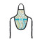 Teal Circles & Stripes Bottle Apron (Personalized)