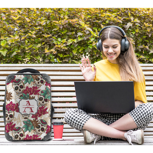 Sugar Skulls & Flowers 15" Backpack - LIFESTYLE