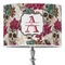 Sugar Skulls & Flowers Drum Lamp Shade (Personalized)