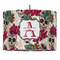 Sugar Skulls & Flowers Drum Pendant Lamp (Personalized)