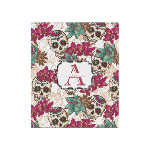 Custom Sugar Skulls & Flowers Poster - Matte - 20x24 (Personalized)