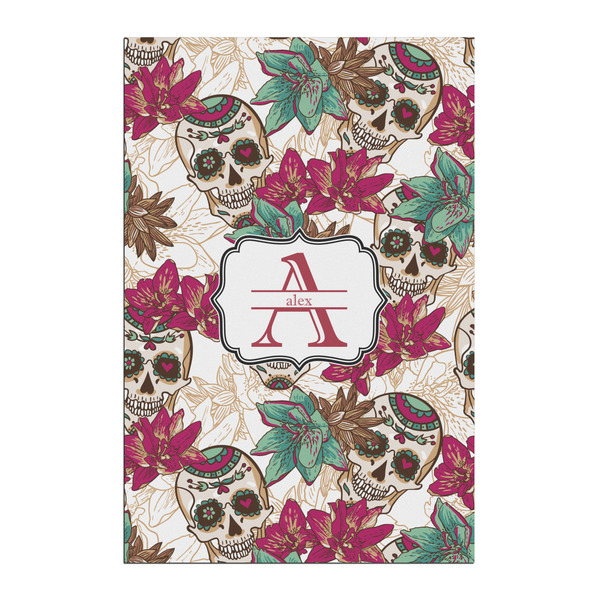 Custom Sugar Skulls & Flowers Posters - Matte - 20x30 (Personalized)