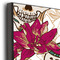Sugar Skulls & Flowers 20x30 Wood Print - Closeup