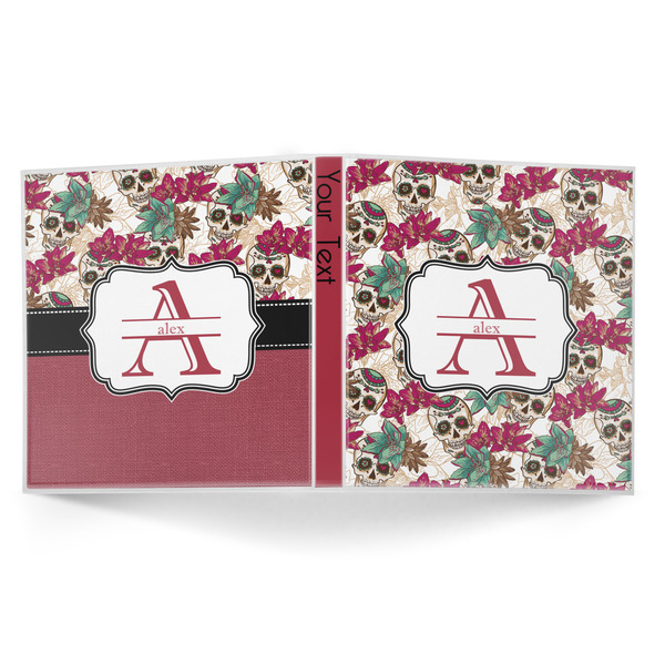 Sugar Skulls & Flowers 3-Ring Binder Approval- 1in