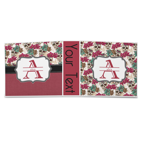 Sugar Skulls & Flowers 3-Ring Binder Approval- 3in