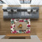 Sugar Skulls & Flowers 5'x7' Indoor Area Rugs - IN CONTEXT