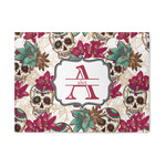 Sugar Skulls & Flowers Area Rug (Personalized)