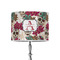 Sugar Skulls & Flowers 8" Drum Lampshade - ON STAND (Poly Film)