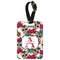 Sugar Skulls & Flowers Metal Luggage Tag w/ Name and Initial