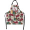 Sugar Skulls & Flowers Apron With Pockets w/ Name and Initial