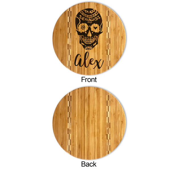 Sugar Skulls & Flowers Bamboo Cutting Boards - APPROVAL