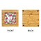 Sugar Skulls & Flowers Bamboo Trivet with 6" Tile - APPROVAL