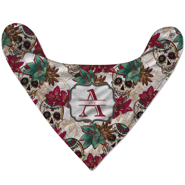 Sugar Skulls & Flowers Bandana Flat Approval