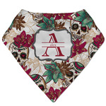 Sugar Skulls & Flowers Bandana Bib (Personalized)