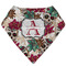 Sugar Skulls & Flowers Bandana Bib (Personalized)
