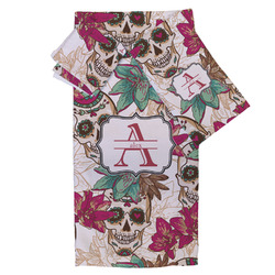 Sugar Skulls & Flowers Bath Towel Set - 3 Pcs (Personalized)