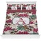Sugar Skulls & Flowers Comforter Set - Full / Queen (Personalized)