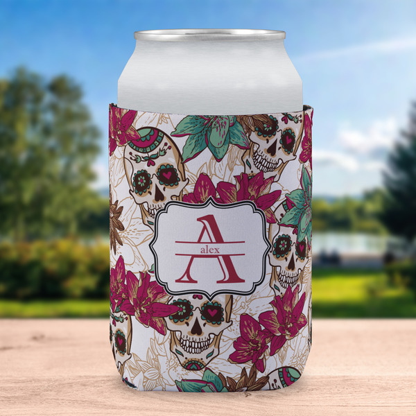 Sugar Skulls & Flowers Can Sleeve - LIFESTYLE (single)
