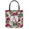 Sugar Skulls & Flowers Canvas Tote Bag (Personalized)
