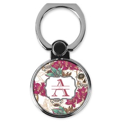 Sugar Skulls & Flowers Cell Phone Ring Stand & Holder (Personalized)