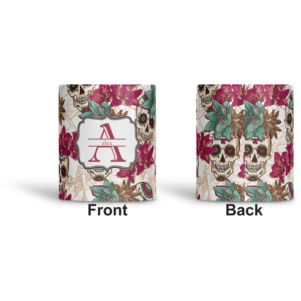 Sugar Skulls & Flowers Ceramic Pen Holder - Apvl