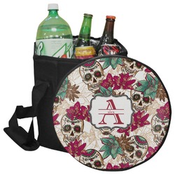 Sugar Skulls & Flowers Collapsible Cooler & Seat (Personalized)