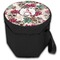 Sugar Skulls & Flowers Collapsible Personalized Cooler & Seat (Closed)