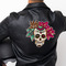 Sugar Skulls & Flowers Custom Shape Iron On Patches - XXXL - APPROVAL