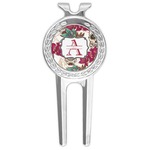 Sugar Skulls & Flowers Golf Divot Tool & Ball Marker (Personalized)
